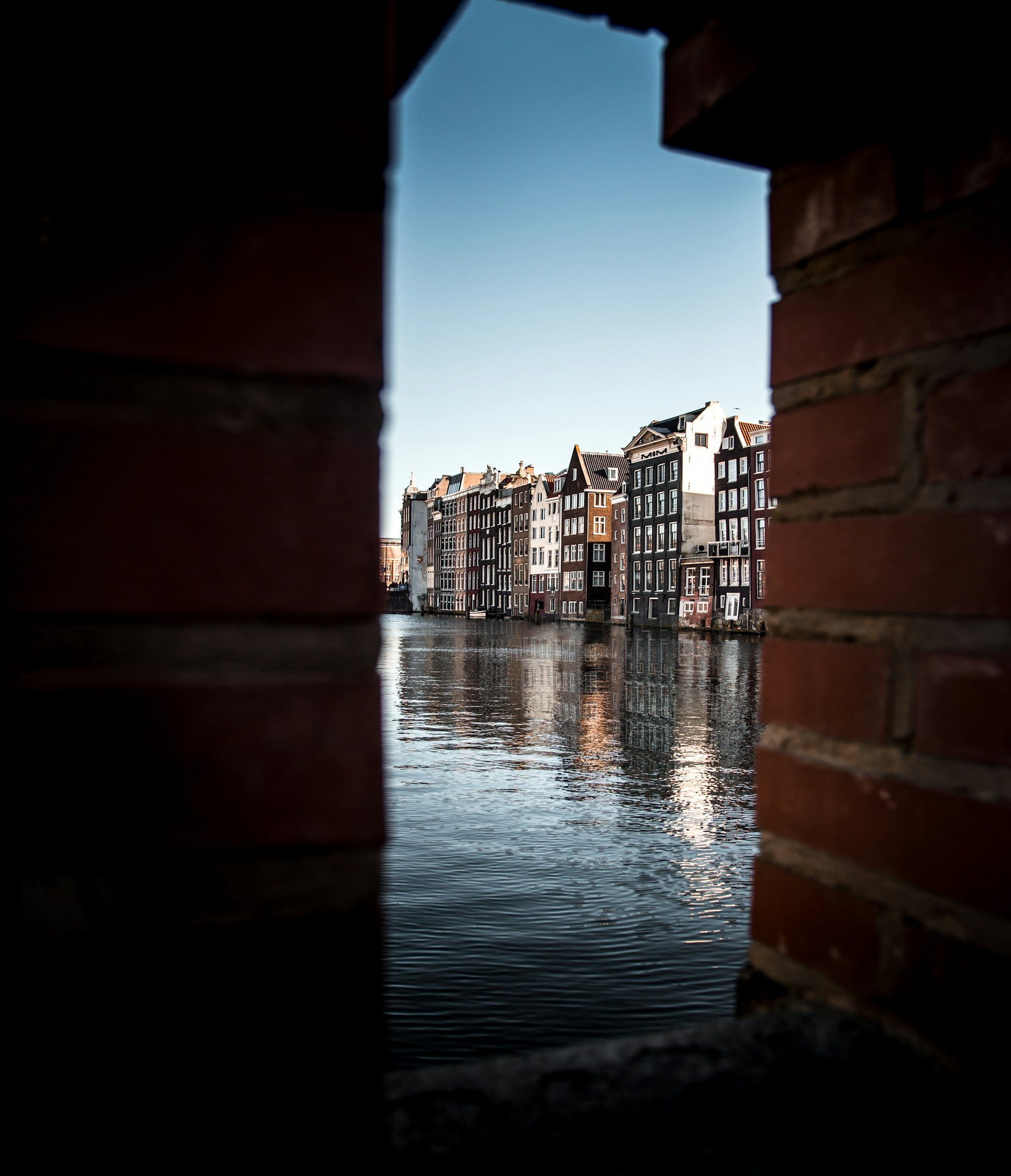 Amsterdam canal houses